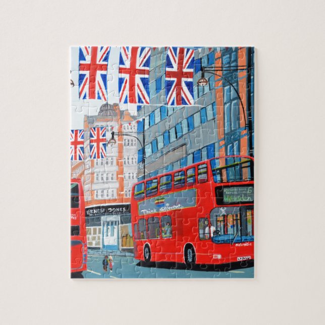 Oxford Street - Queen's Diamond Jubilee Puzzle (Vertikal)