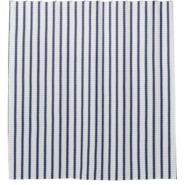 Oxford Stripe Duschvorhang (Vorderseite)