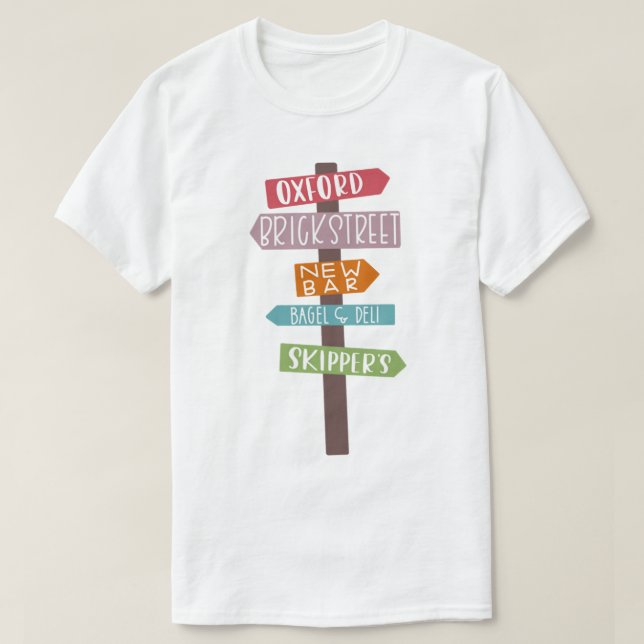Oxford T-Shirt (Design vorne)
