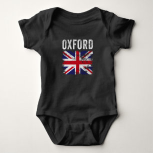Oxford UK Flag England Souvenir Baby Strampler