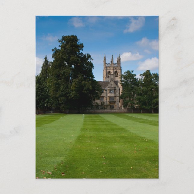 Oxford Uni Gebäude Postkarte (Vorderseite)