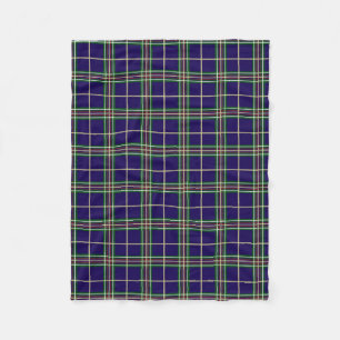 Oxford University Dart Tartan Fleecedecke