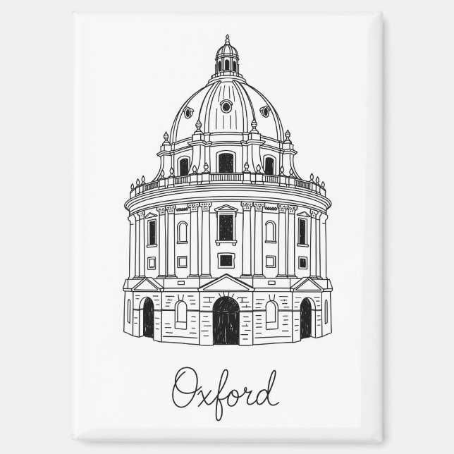 Oxford University Radcliffe Camera England Reise Magnet (Vorderseite)