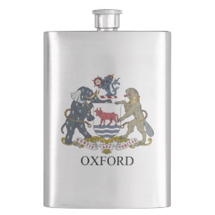 Oxford-Wappen Flachmann