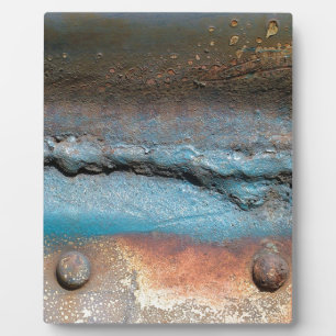 Oxidiertes Metall Fotoplatte