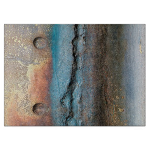 Oxidiertes Metall Schneidebrett