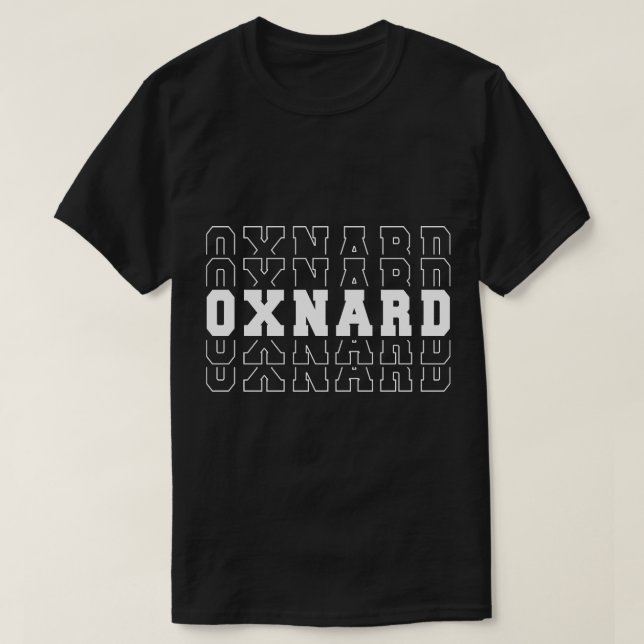 Oxnard City California Oxnard CA 1 T-Shirt (Design vorne)