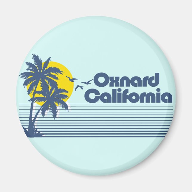 Oxnard Kalifornien Magnet (Vorne)