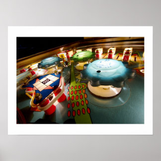 OXO Stoßfänger Pinball Poster