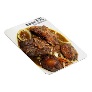 Oxtail Brown Stew Kühlschrank Magnet