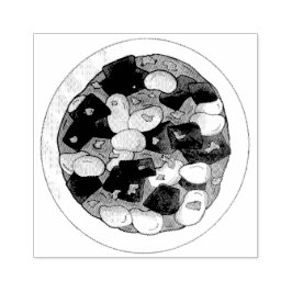 Oxtail und Broad Beans Stew jamaikanische Lebensmi Gummistempel