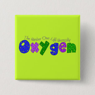 "Oxygen" Atemtherapeut T - Shirt & Geschenke Button