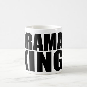 Oxygentees Drama-König Kaffeetasse