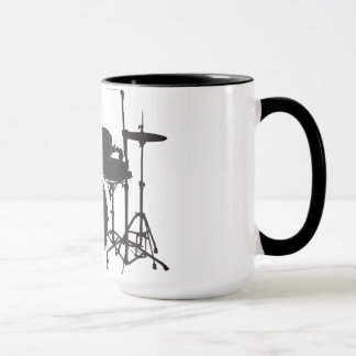 Oxygentees Rock-and-Rolltrommeln Tasse