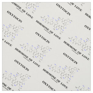 Oxytocin-Hormon der Liebe-molekularen Struktur Stoff