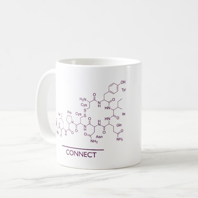 Oxytocin-Tasse Tasse (Vorderseite Links)