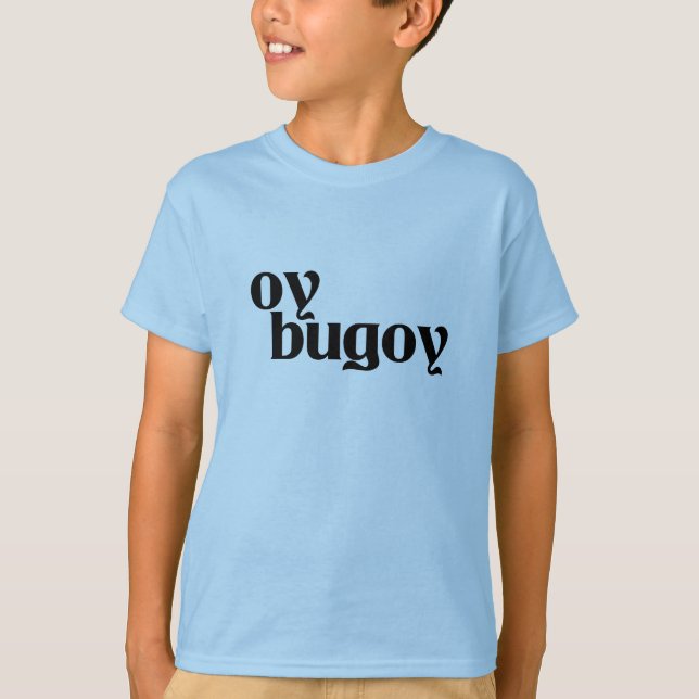 Oy Bugoy Shirt - halbes philippinisches halbes (Vorderseite)