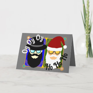 Oy Oy Oy Ho Ho Ho Dankeskarte