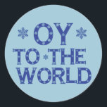 OY to World Stickers<br><div class="desc">OY to World Funny and Festive Holiday Spaß Stickers</div>