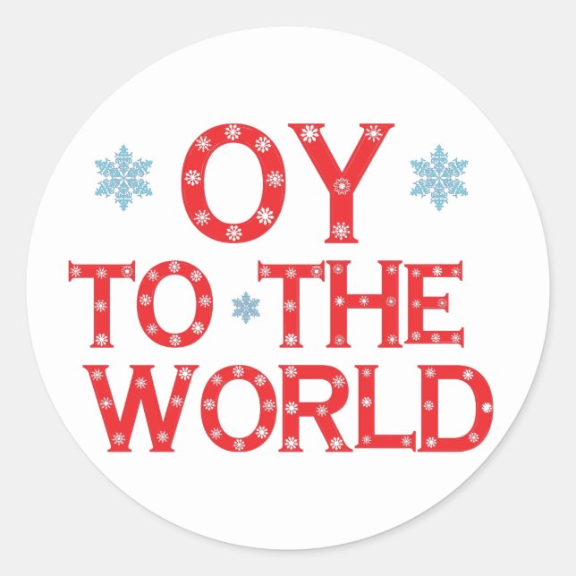 OY to World Stickers (Vorderseite)