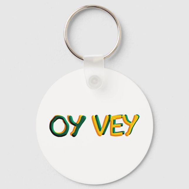 Oy Vey Schlüsselanhänger (Vorderseite)