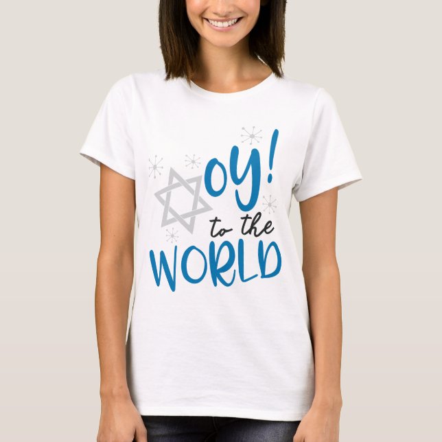 Oy zur Welt T-Shirt (Vorderseite)