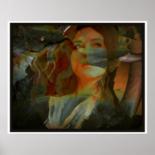 Oya, Göttin des Windes und Reisen Poster