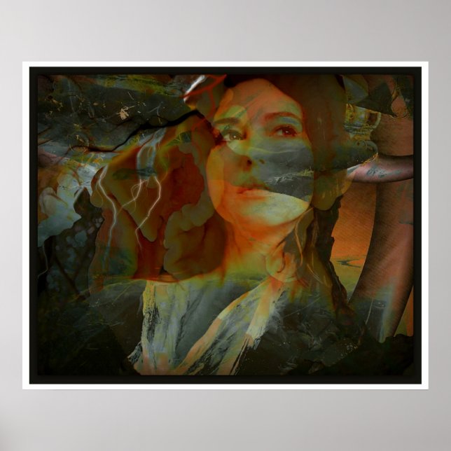 Oya, Göttin des Windes und Reisen Poster (Vorne)