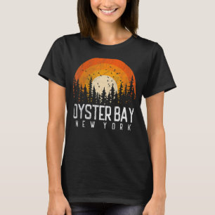 Oyster Bay New York NY Retro Vintag 70er 80er 90s T-Shirt