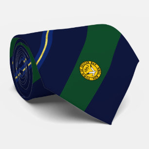 Oyster Bay (New York) Stadtflagge Neck Tie Krawatte