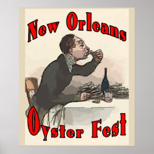 Oyster Festival, New Orleans, LA Poster