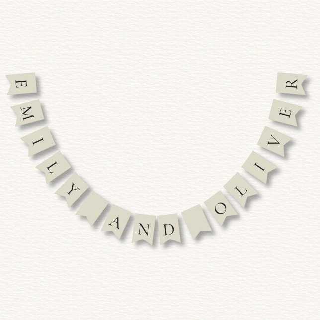 Oyster-Muscheln Hochzeit Wimpelkette (Von Creator hochgeladen)