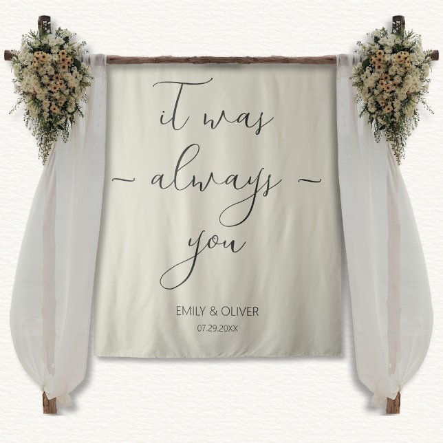 Oyster-Muscheln Hochzeitsbannerband Wandteppich (Von Creator hochgeladen)