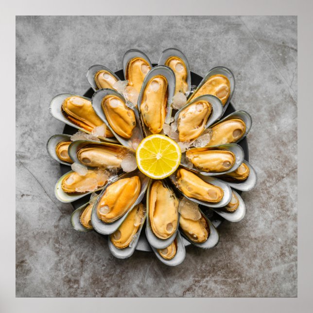 Oyster Platter Poster (Vorne)