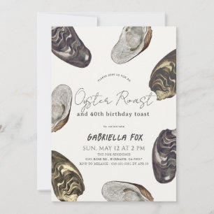 Oyster Roast Birthday Einladung