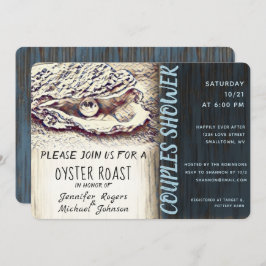 Oyster Roast Couples Dusche Einladung