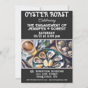 Oyster Roast Couples - Einladung