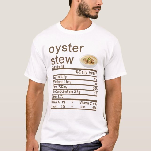 Oyster Stew Nutrition Erntedank Chr T-Shirt (Vorderseite)