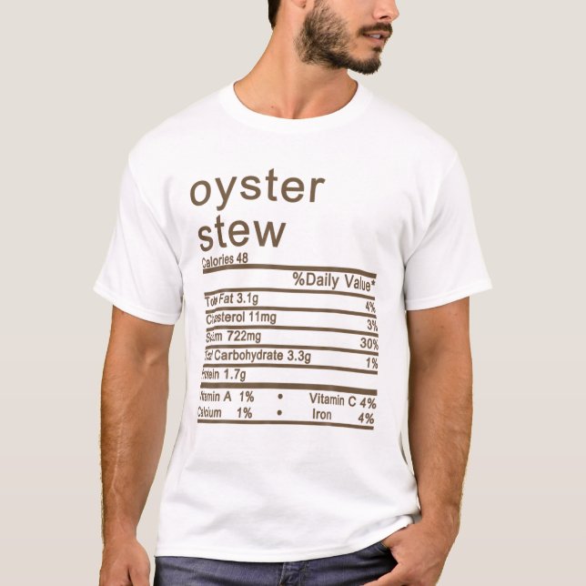 Oyster Stew Nutrition Erntedank Chr T-Shirt (Vorderseite)