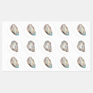 OYSTER STICKERS ETIKETTEN