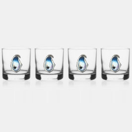 Oyster Whiskey Glass - 4 Set Whiskyglas
