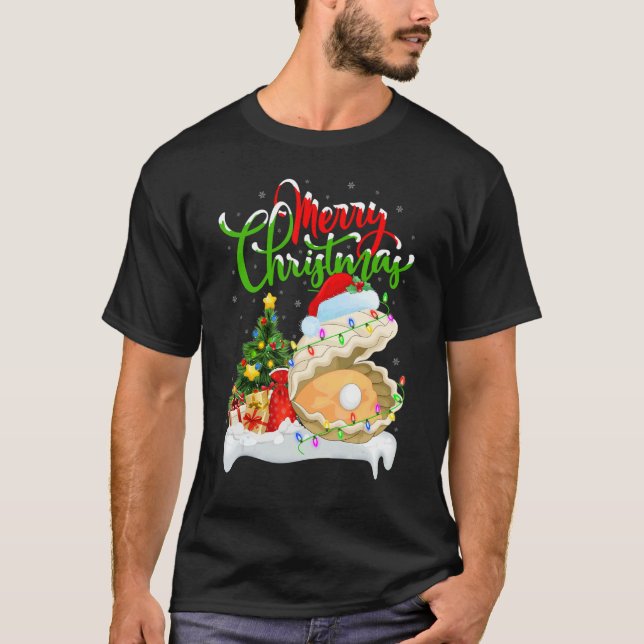 Oyster   Xmas Decorations Santa Oyster Christmas T-Shirt (Vorderseite)