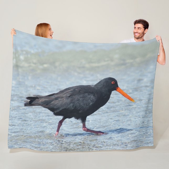 OYSTERCATCHER FLEECEDECKE (Beispiel)