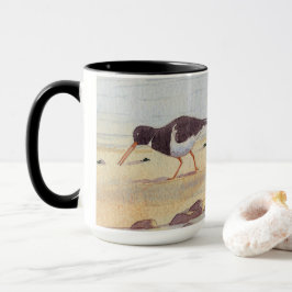 Oystercatcher Seabird Wildlife Birthday Coffee Tas Tasse