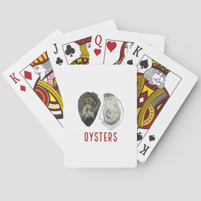 OYSTERS SPIELKARTEN (Rückseite)