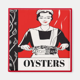 OYSTERS, Text bearbeiten, Küche Magnet