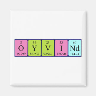 Øyvind Periodenmagnet-Magnet Magnet