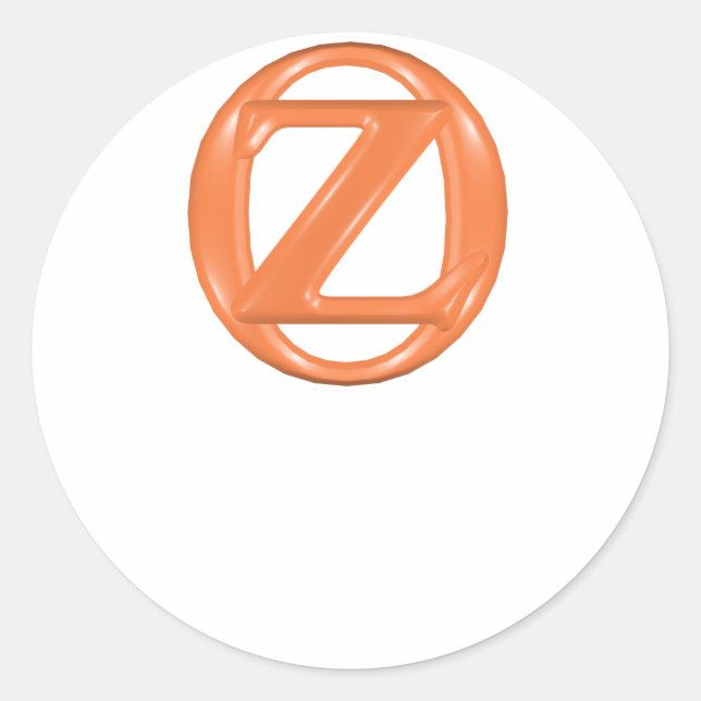 Oz Buchzeichen (benutzerdefinierbar) Runder Aufkleber (Vorderseite)