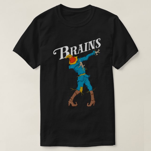OZ Dabbing Scarecrow Brain Shirt ArtClassic Wizard (Design vorne)