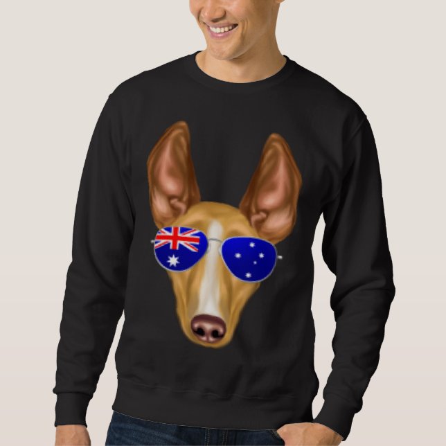 OZ Flag Cirnechi dellu2019Etna Dog Australia Pocke Sweatshirt (Vorderseite)